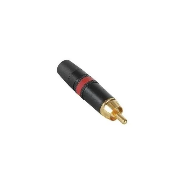 Spina RCA dorata rossa volante REAN NYS3732