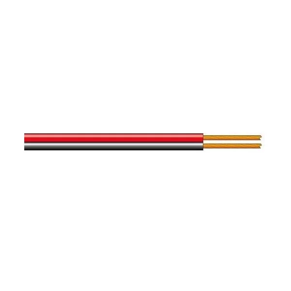 Cavo piattina rosso nero 2x0.50mm