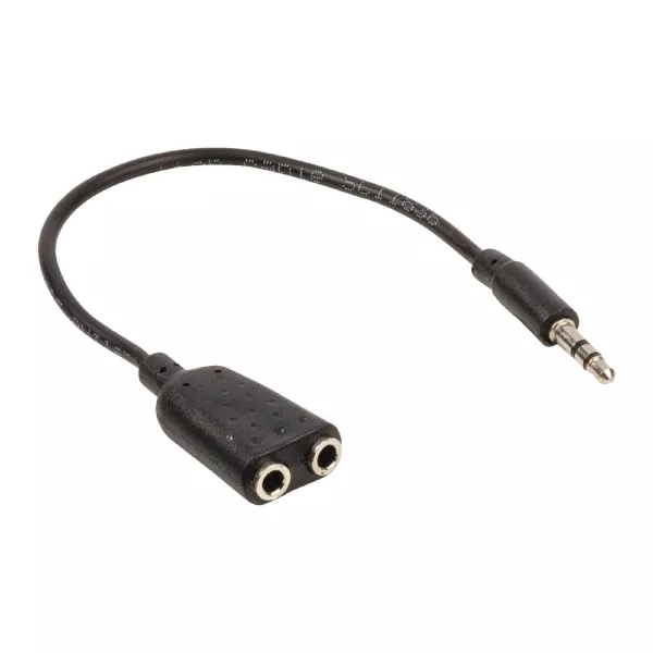 Cavo sdoppiatore jack 3.5mm stereo