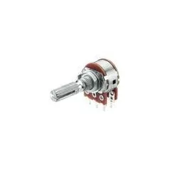 Stereo logarithmic 10K ohm potentiometer