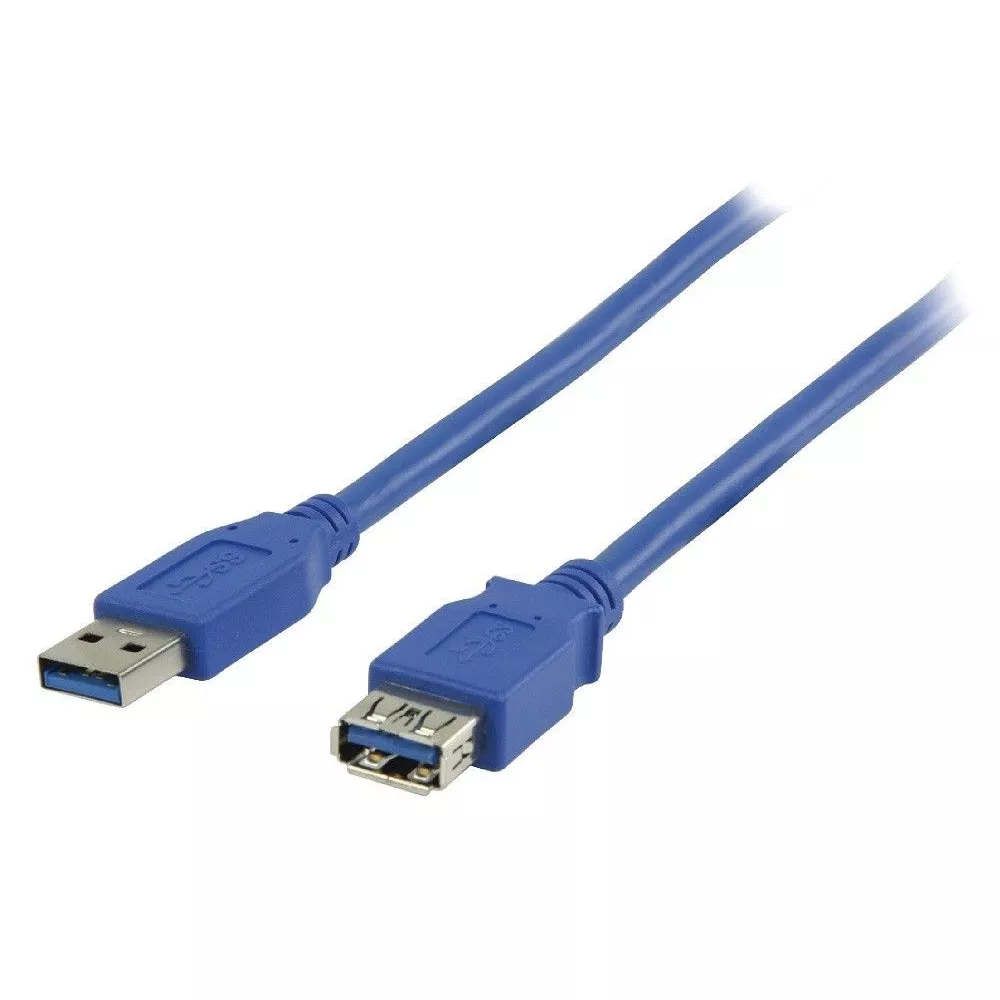 Cavo prolunga USB 3.0 spina A - presa A 2mt