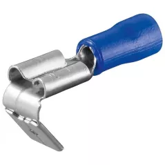 6.3mm blue insulated faston splitter