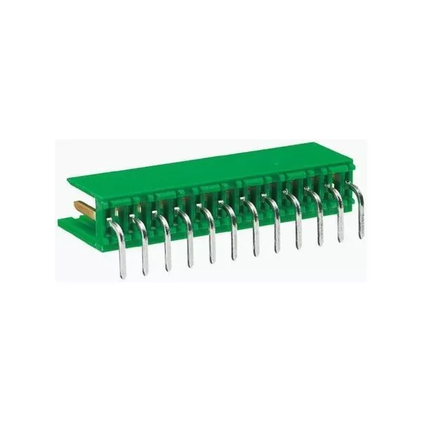 Connettore maschio 10 poli da circuito stampato AMP serie MODU I 280619-1