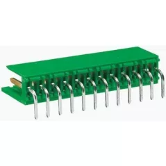 10-pole male connector from AMP PCB MODU I series 280619-1