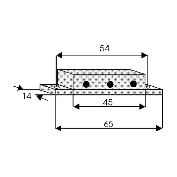 Interruttore magnetico deviatore antifurto