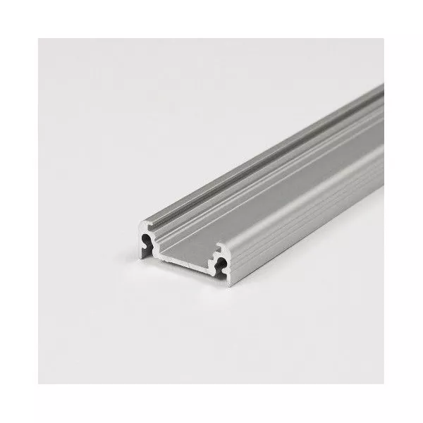Profilo in alluminio anodizzato grigio