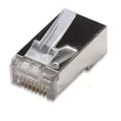 Spina RJ45 schermata cat.6 cavo rigido