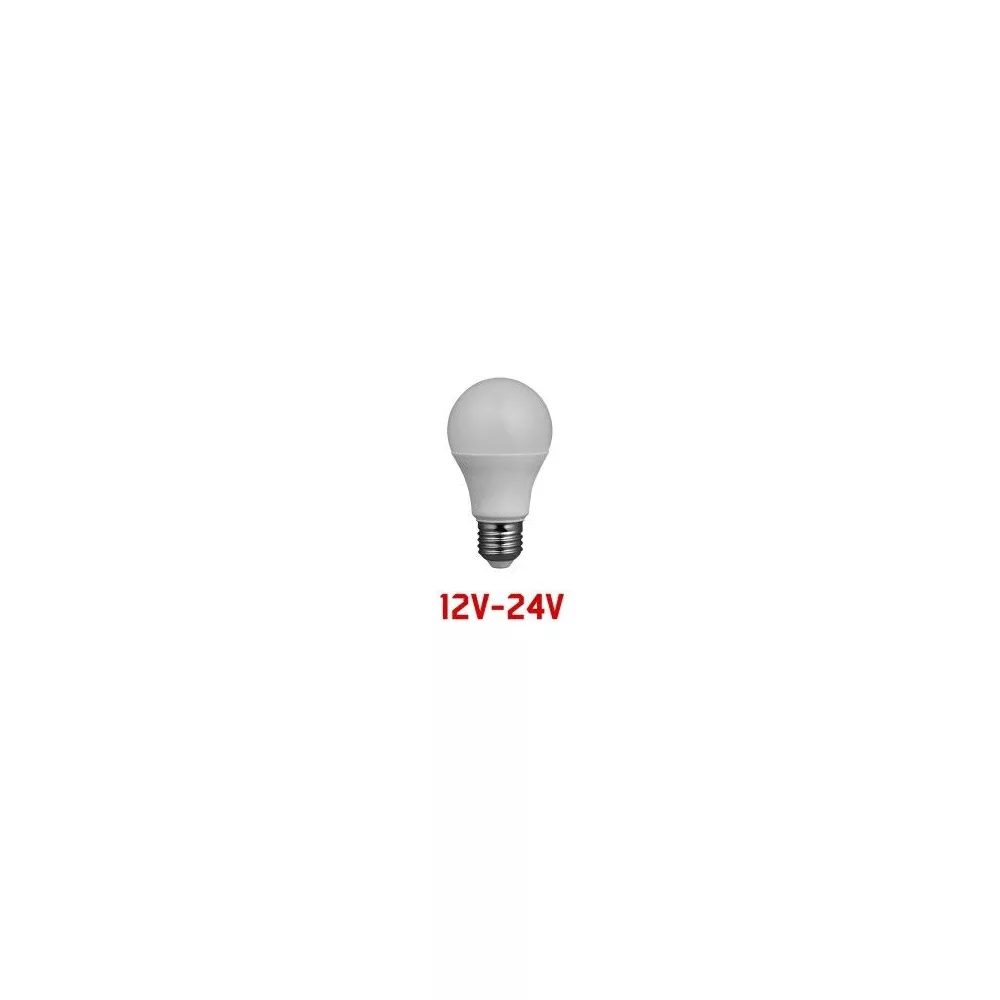 Lampada LED goccia 10W E27 luce calda 9-30V