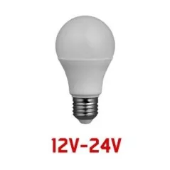 Lampada LED goccia 10W E27 luce calda 9-30V