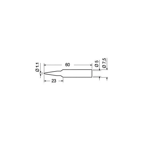 Punta ERSA 172BD 1.1mm