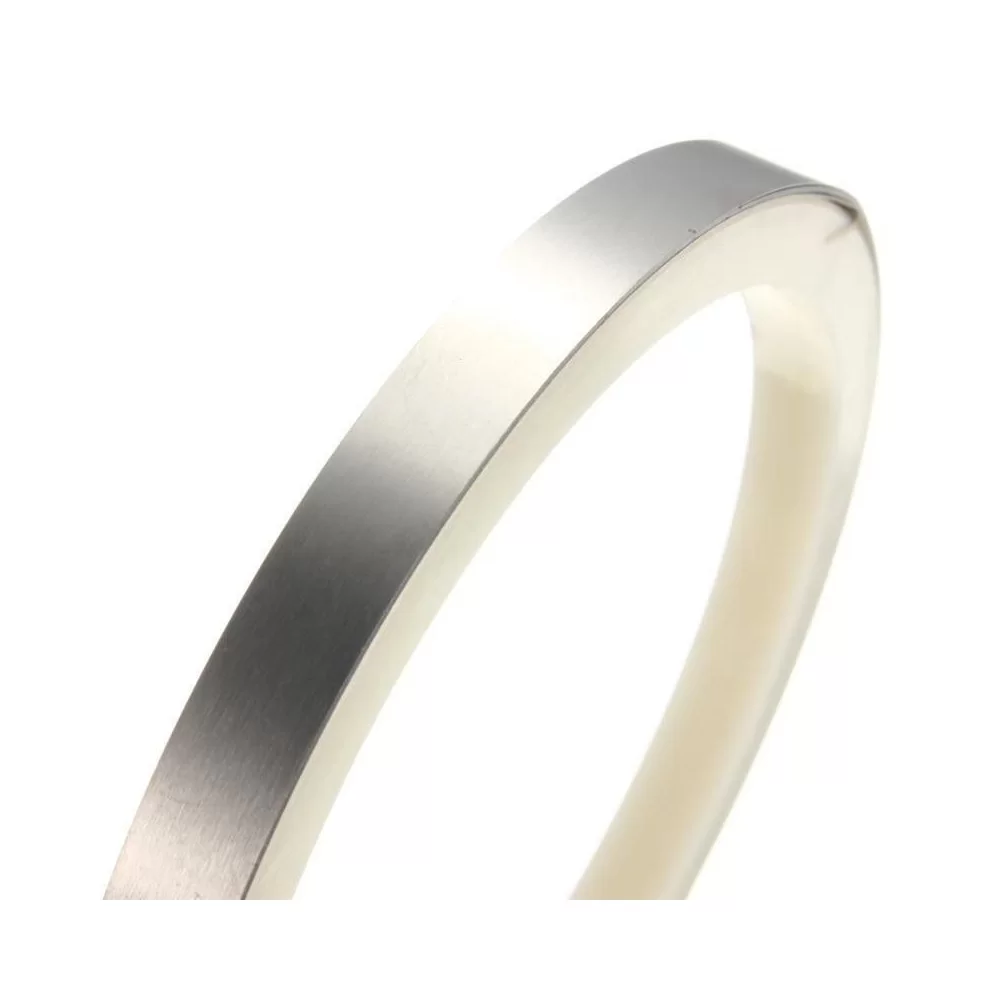 Lamina strip acciaio nichelato 8x0.2mm 1mt