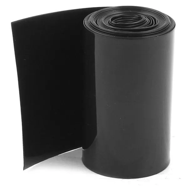 PVC heat shrink sleeve for 30mm diameter battery packs 1mt