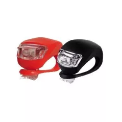 Kit 2 luci LED siliconiche per bici