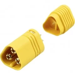 DC Power Connector 3 Pole MT60 Male - Amass