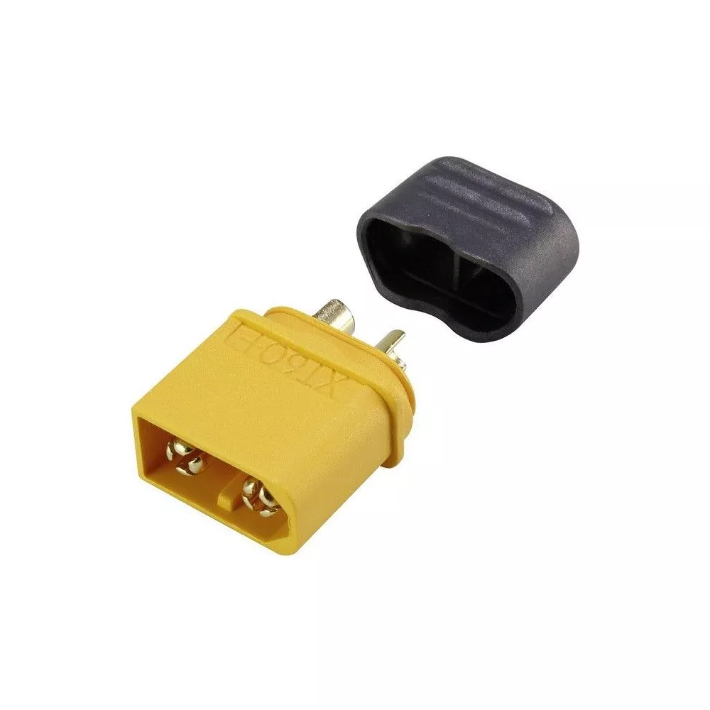 2-pole XT60 male connector for DC power supply