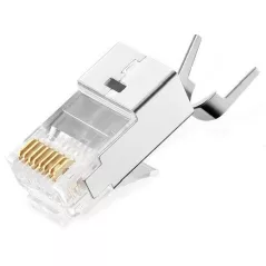 Shielded Cat7 RJ45 plug - Logilink