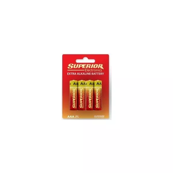 AAA Alkaline Batteries 1.5V - Superior