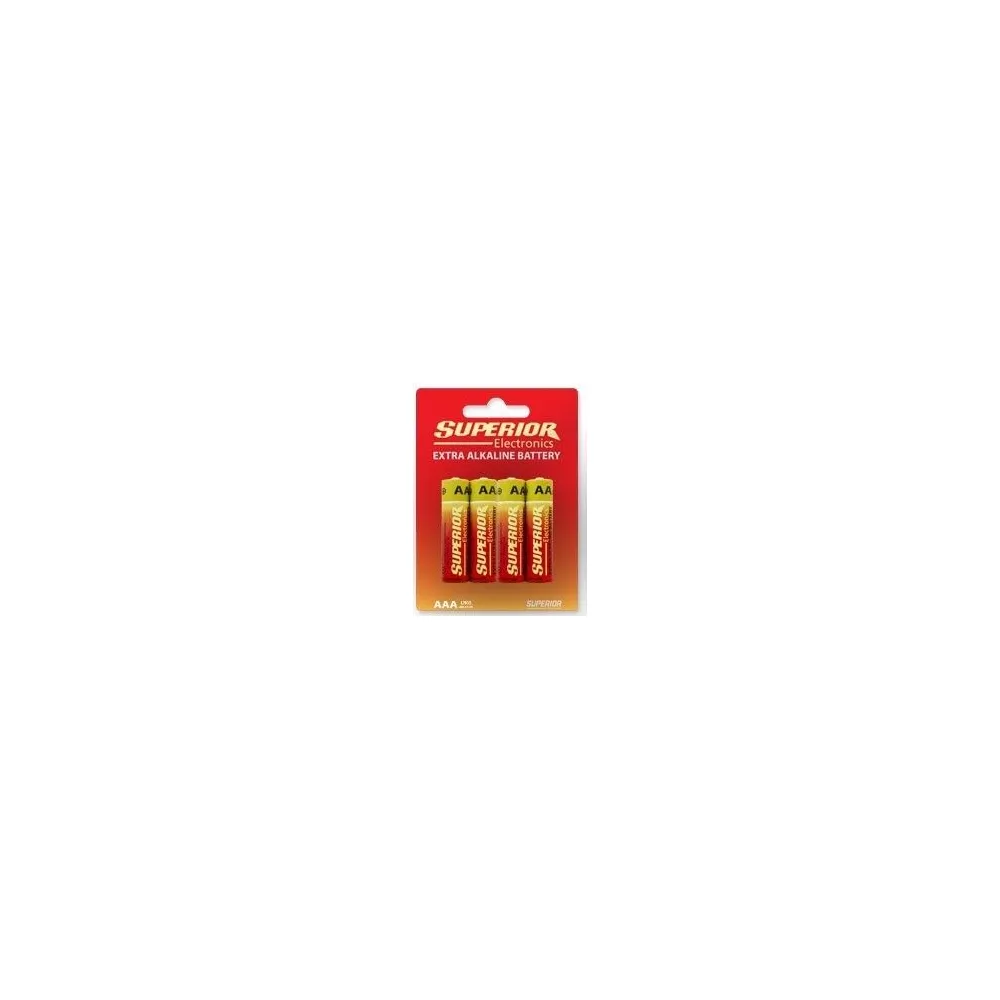 AAA Alkaline Batteries 1.5V - Superior