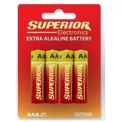 AAA Alkaline Batteries 1.5V - Superior