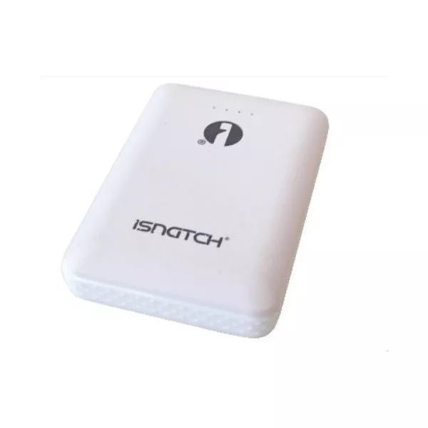 Powerbank bianco 10000mAh 3 porte usb