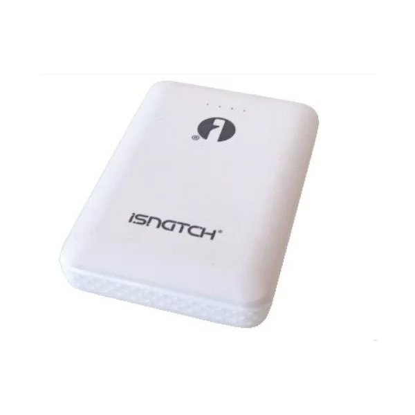 Powerbank bianco 10000mAh 3 porte usb