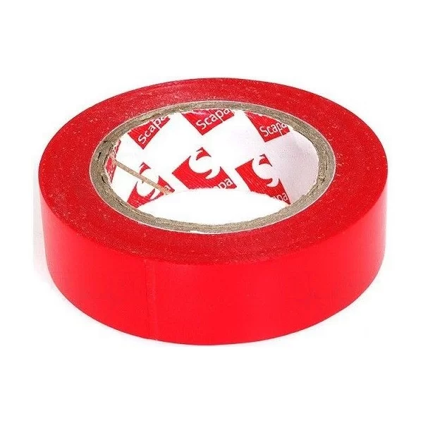 Insulating tape 10x15mt red - Scapa