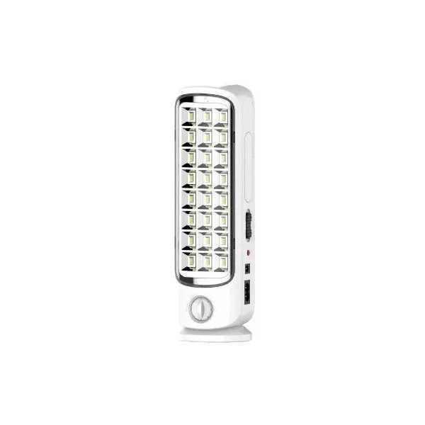 Lampada LED portatile emergenza ricaricabile 12 Led