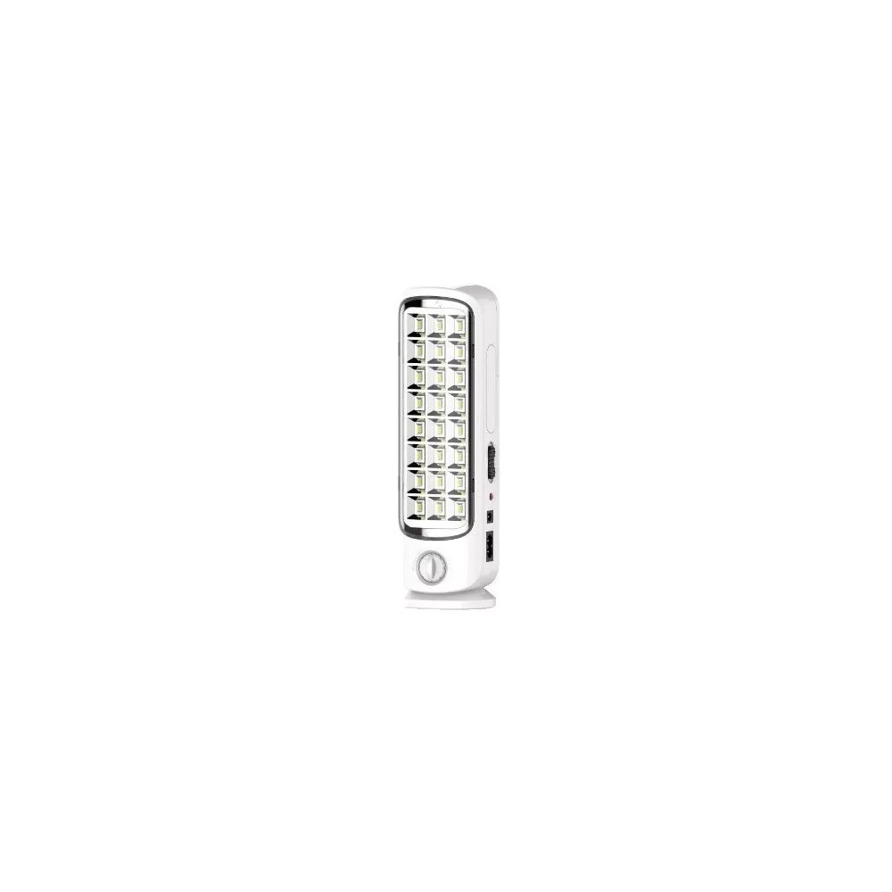 Lampada LED portatile emergenza ricaricabile 12 Led