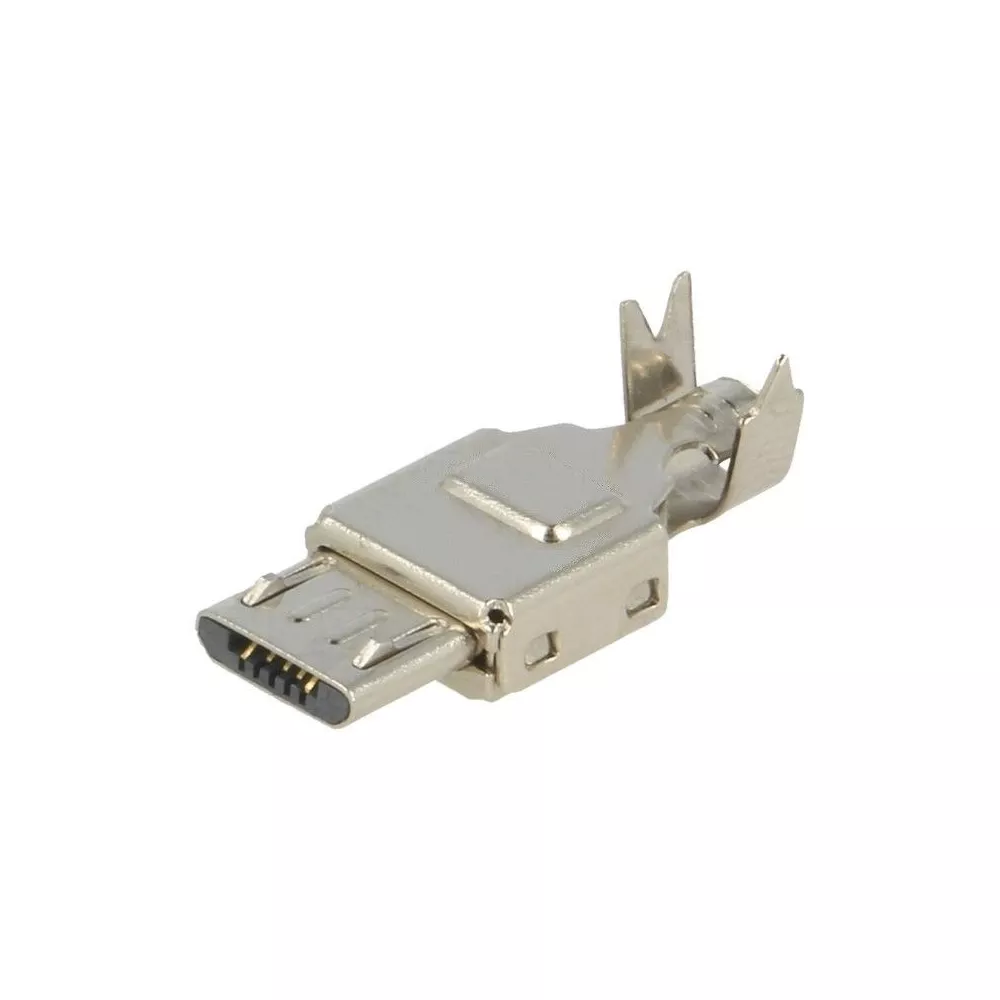 Spina micro USB tipo B a saldare