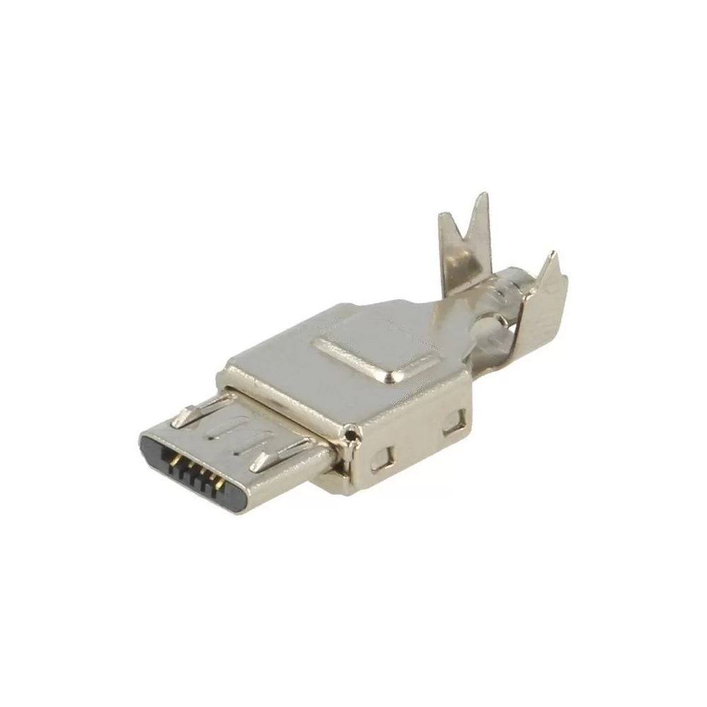 Spina micro USB tipo B a saldare