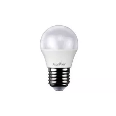 Lampada LED mini sfera 6W E27 luce naturale