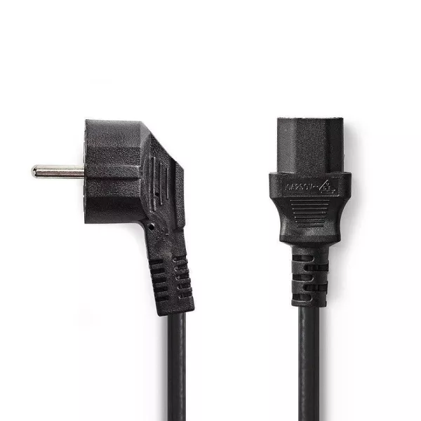 Power Cable Schuko Plug - VDE IEC320C13 5mt - Nedis