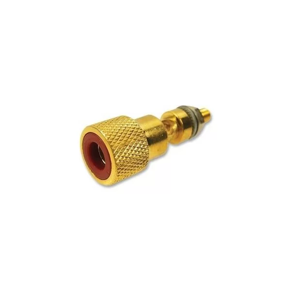 Red Gold Panel Banana Connector - EX | ElettroX