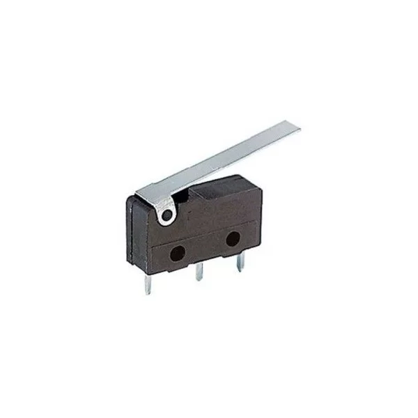 PCB miniature limit switch with 26mm long lever - Elcart