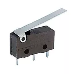 PCB miniature limit switch with 26mm long lever - Elcart