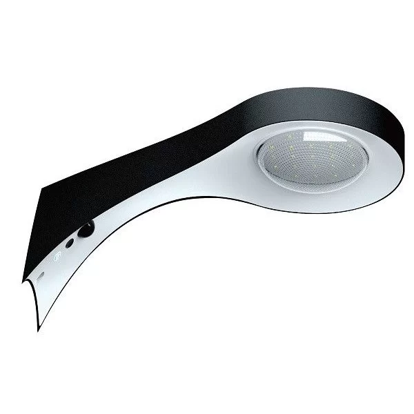 Faro a LED luce naturale da 600lm con pannello solare e batteria