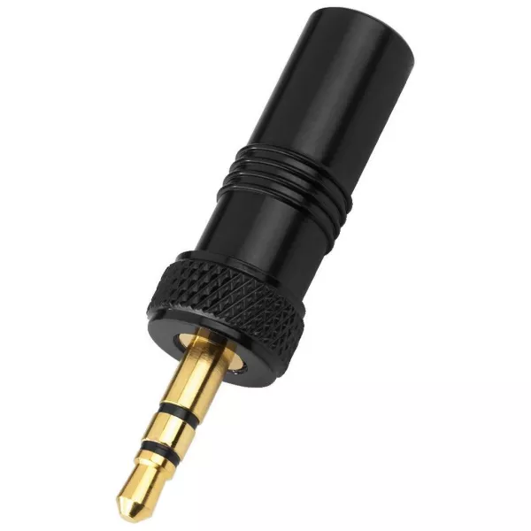 Jack 3.5mm stereo flying plug with thread lock PG-323PG
