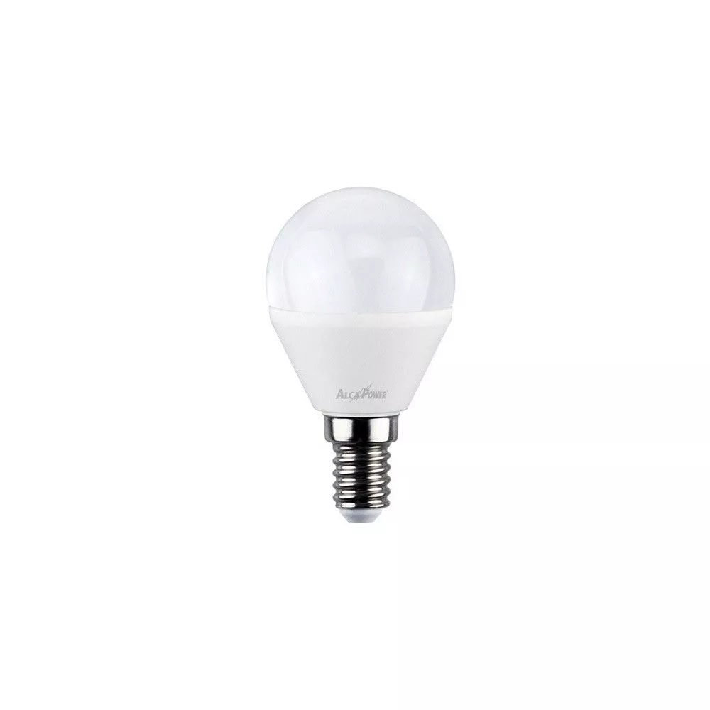 Lampada LED mini sfera 6W E14 a luce naturale