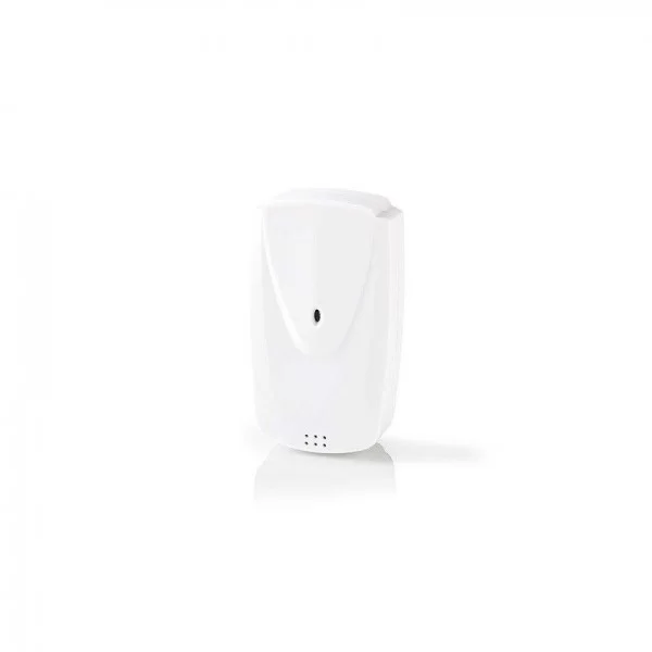 White barometric station with wireless outdoor sensor