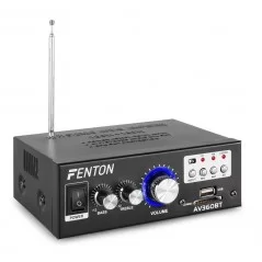 2X40W FM Radio USB MP3 Bluetooth Stereo Amplifier