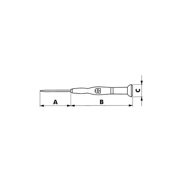 PR 000 Wurth Zebra cross precision screwdriver