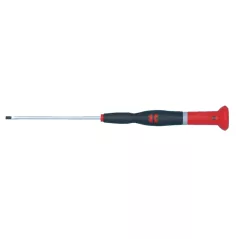 Precision screwdriver for electronics with 0.4x1.0 Wurth Zebra slotted tip