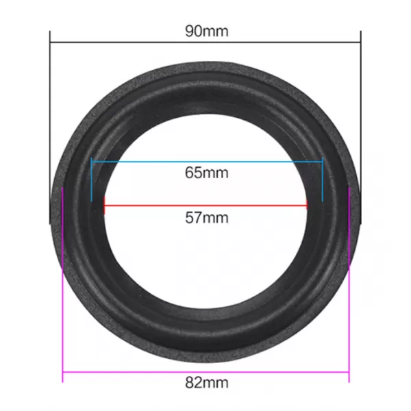 Bordo in Foam 90mm 3.5"