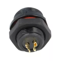 WEIPU IP68 SP13 2-pole female panel connector