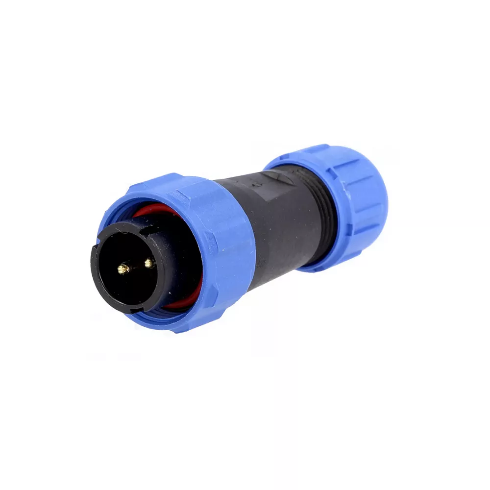 WEIPU SP13 2-pole male IP68 flying connector