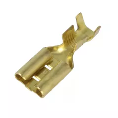 9.5mm female faston connector in brass