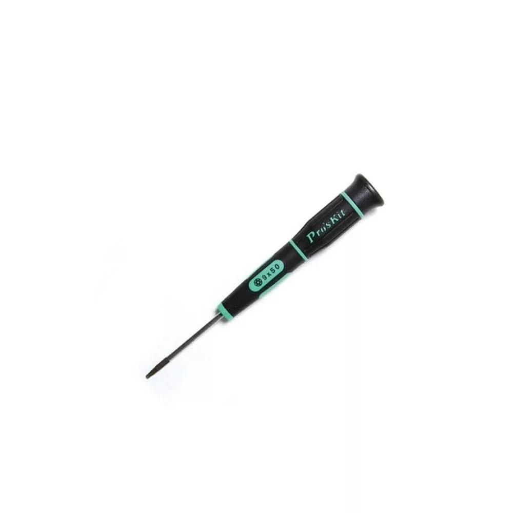 Torx T9H screwdriver with hole