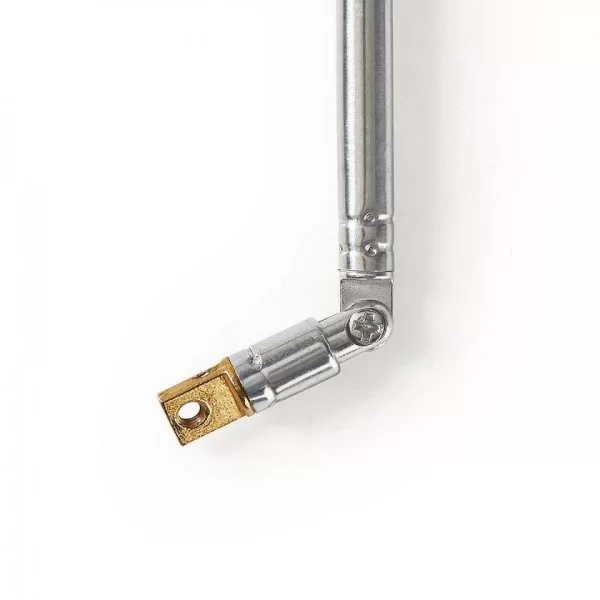 Antenna telescopica FM con attacco orientabile