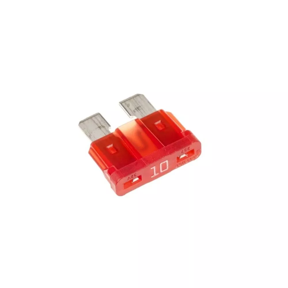 Red 10A blade fuse