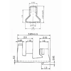 Crimp female contact for NXG connectors